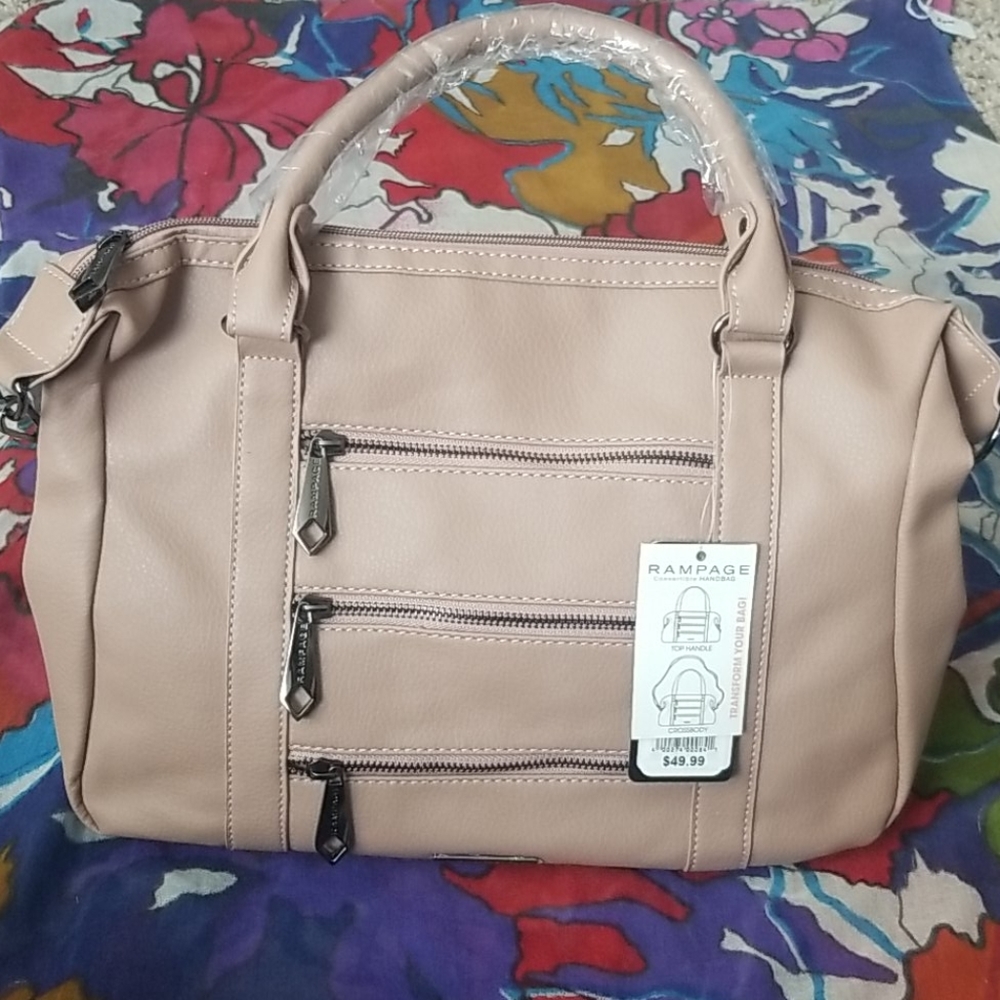 Rampage large satchel - NWT